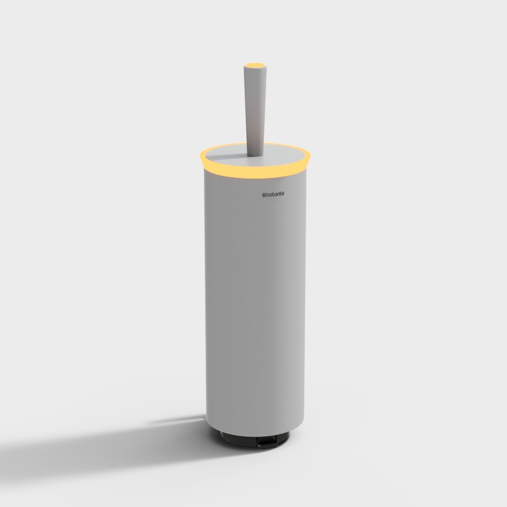 现代干手器-马桶刷3D模型