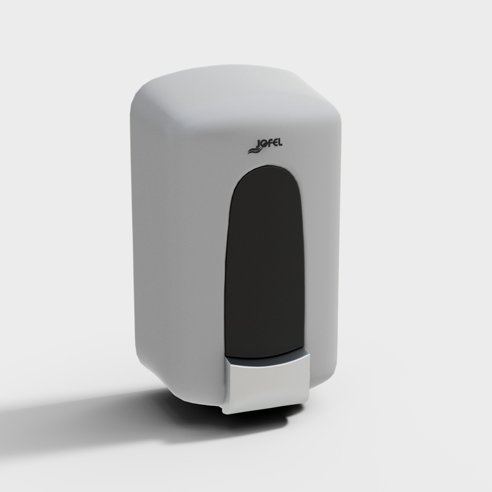 现代干手器-洗手液3D模型