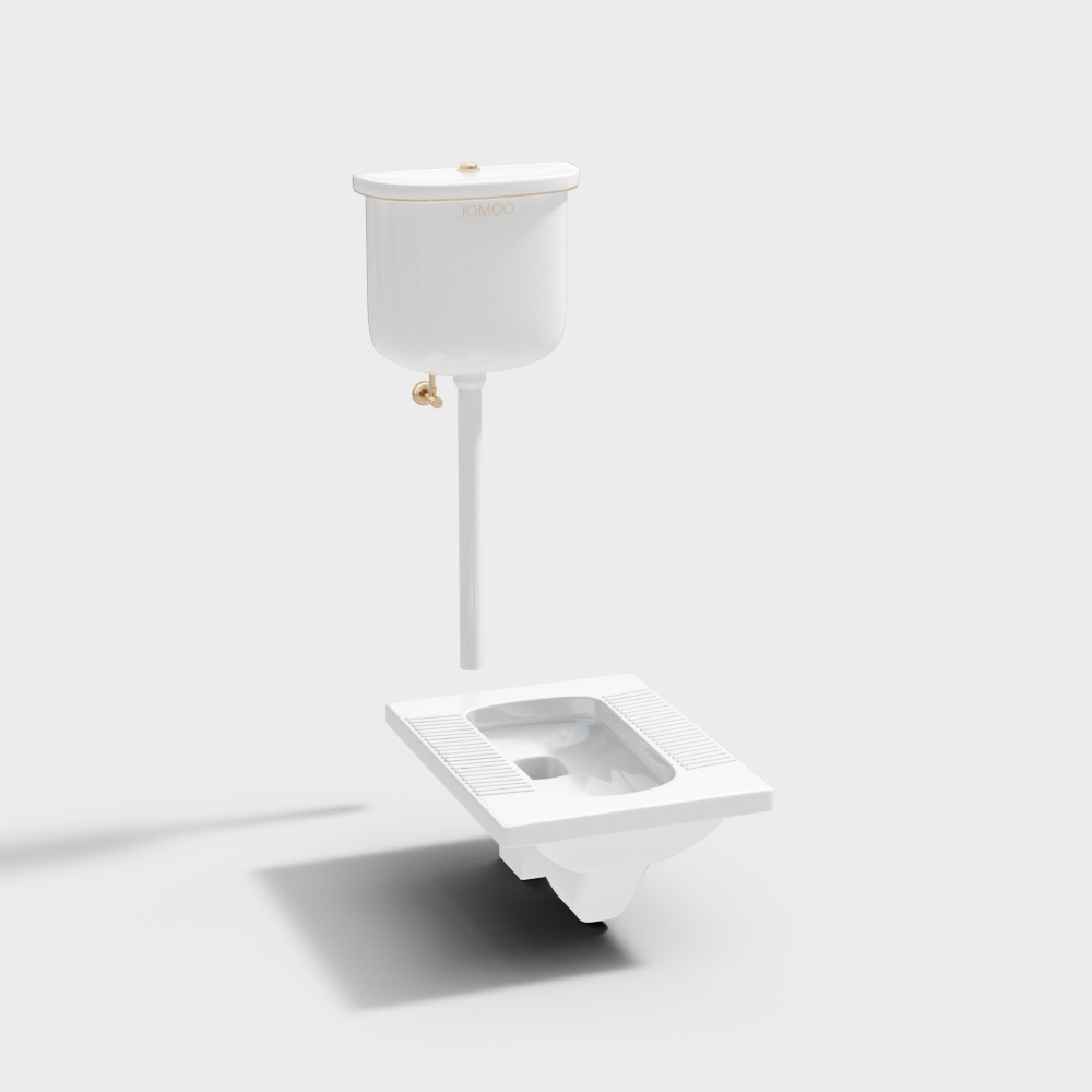 现代蹲便器冲水箱