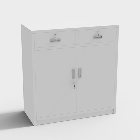 Modern file cabinet file cabinet-double door and two drawers low cabinet