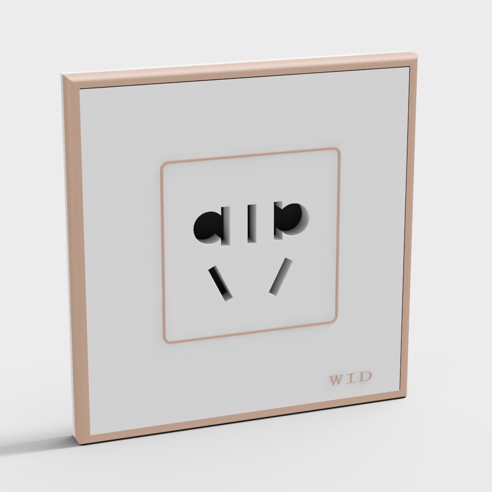 现代插座