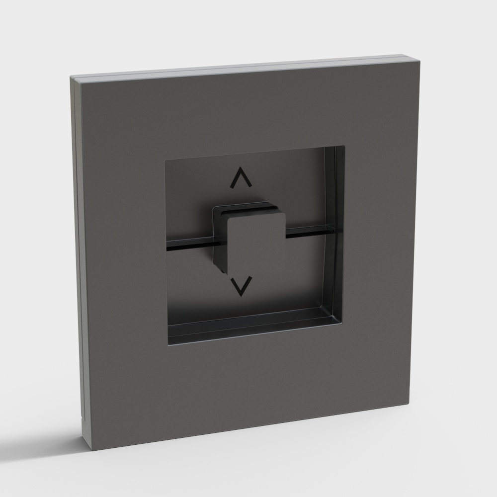 现代开关3D模型