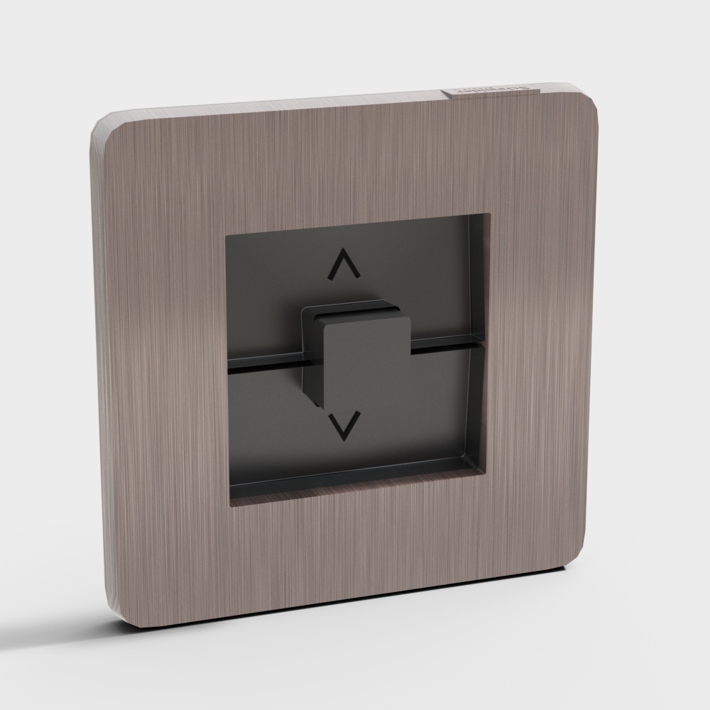 现代开关3D模型