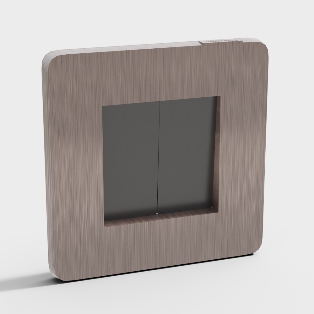 现代开关3D模型