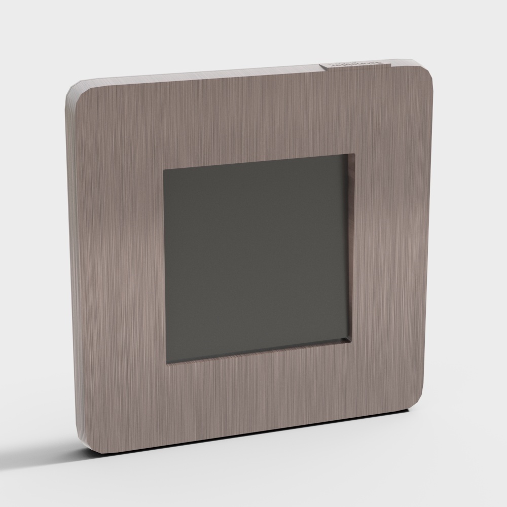现代开关3D模型
