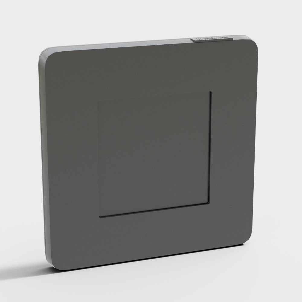 现代开关3D模型