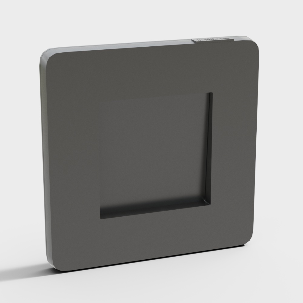 现代开关3D模型