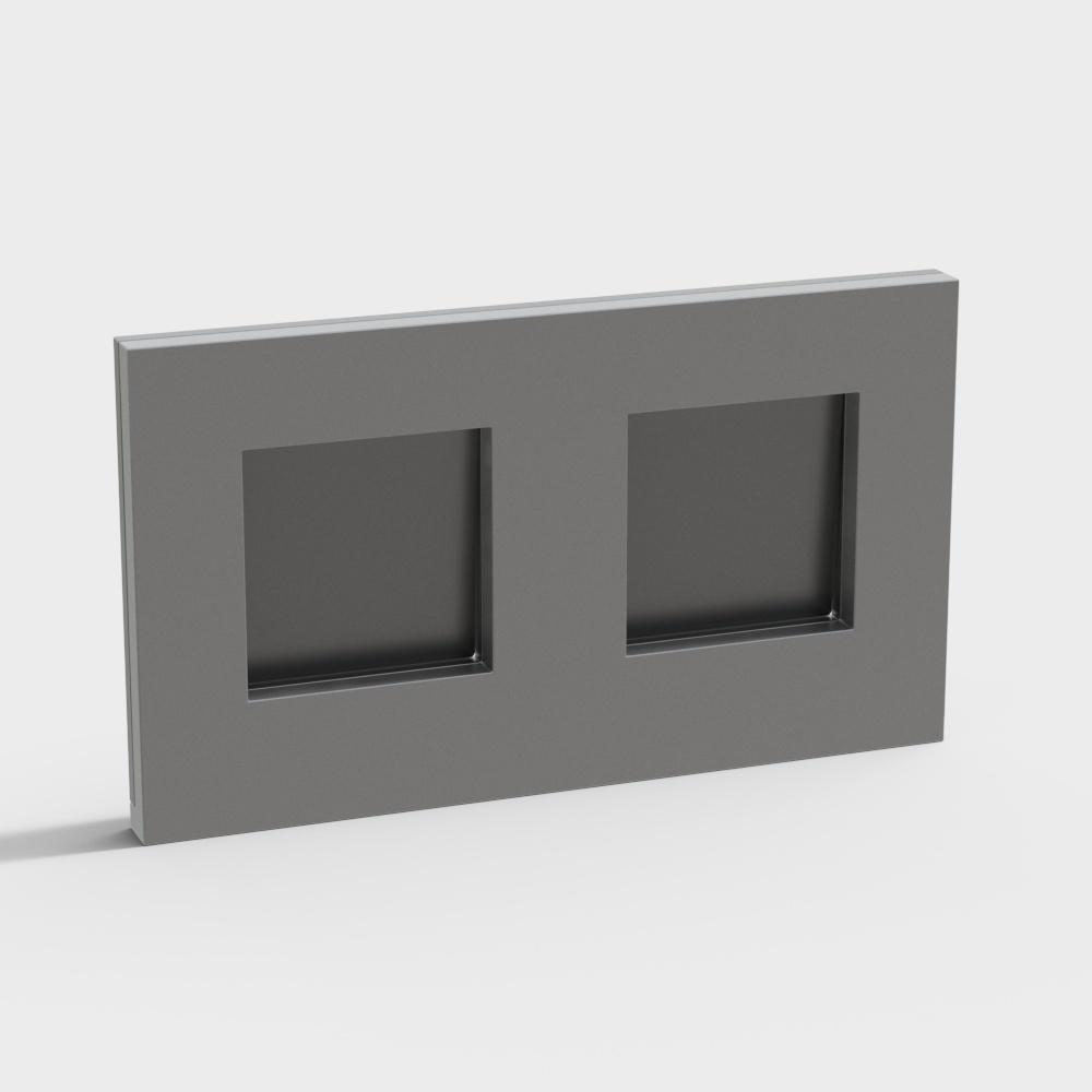 现代组合开关3D模型
