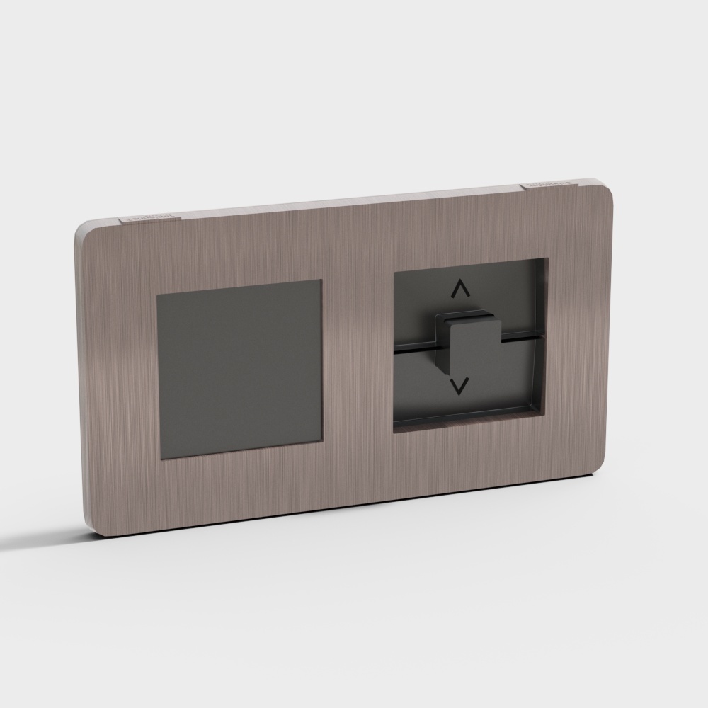 现代组合开关3D模型