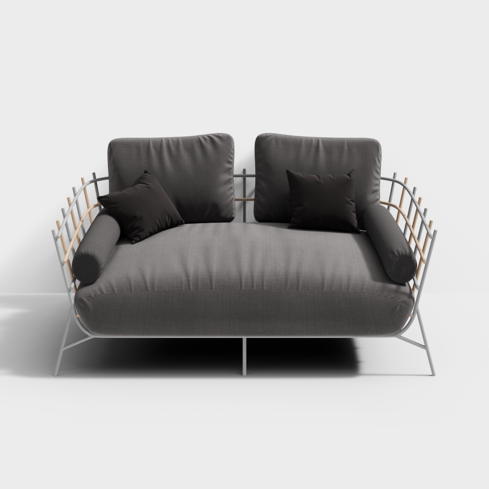 意大利 双人沙发3D模型