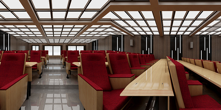 linmu0014-阶梯教室-装修设计方案