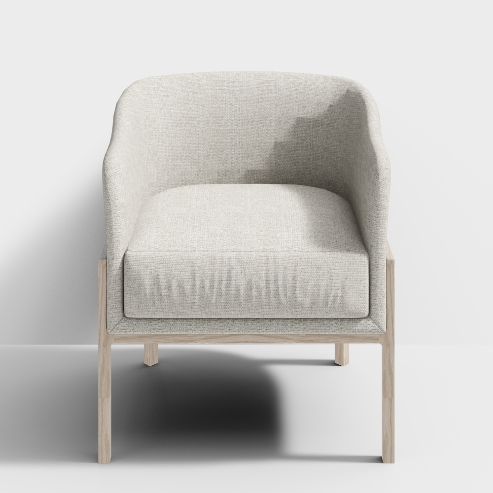CARL HANSEN & SON 北欧休闲椅-扶手椅3D模型