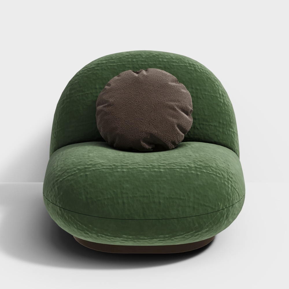 现代懒人沙发茶几3D模型