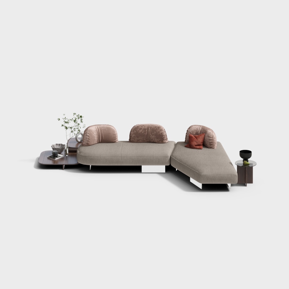 Ditre Italia 现代多人沙发3D模型