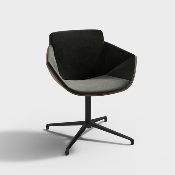 Scandinavian Office Chair,Office Chairs,Office Chair,Black
