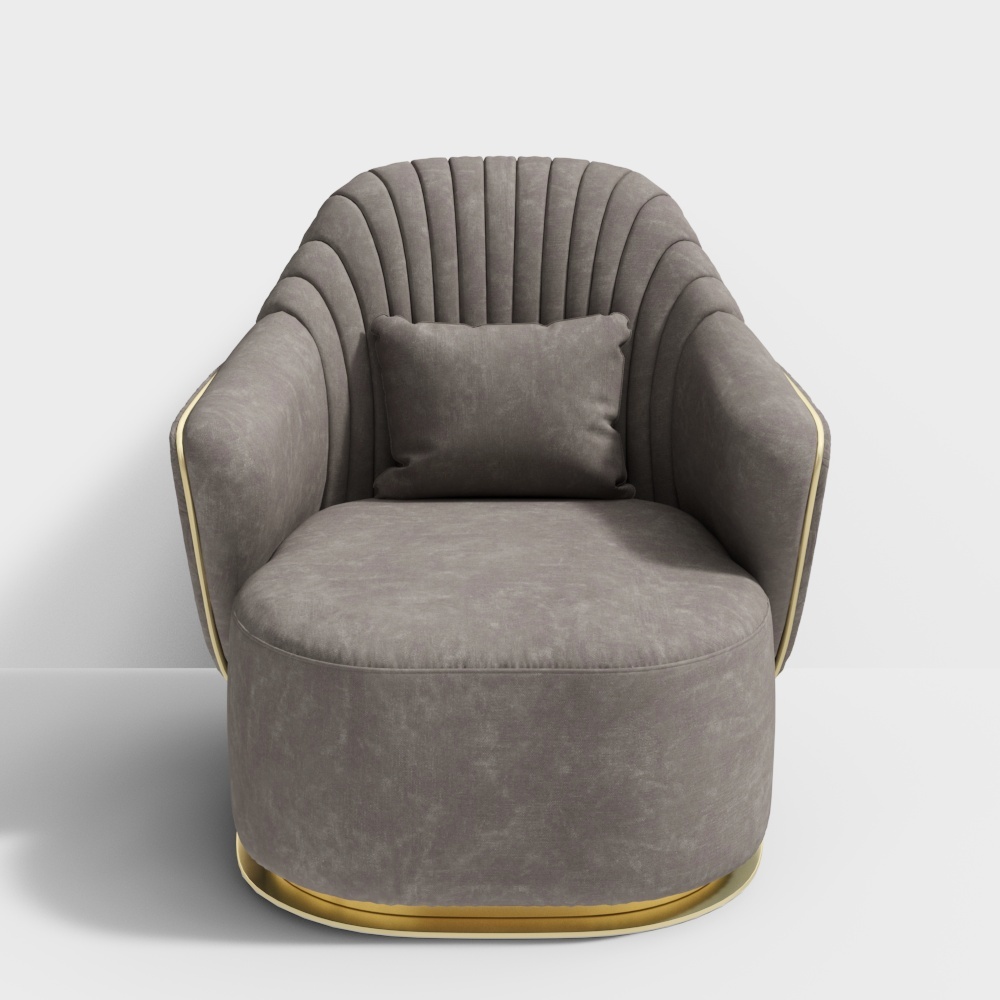 Visionnaire 现代单人沙发3D模型
