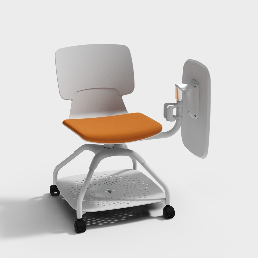 汇誉家具   HY-821B 会议培训椅3D模型