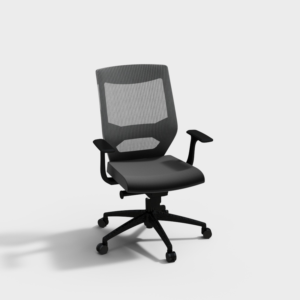 汇誉家具  HY-518B 现代办公椅