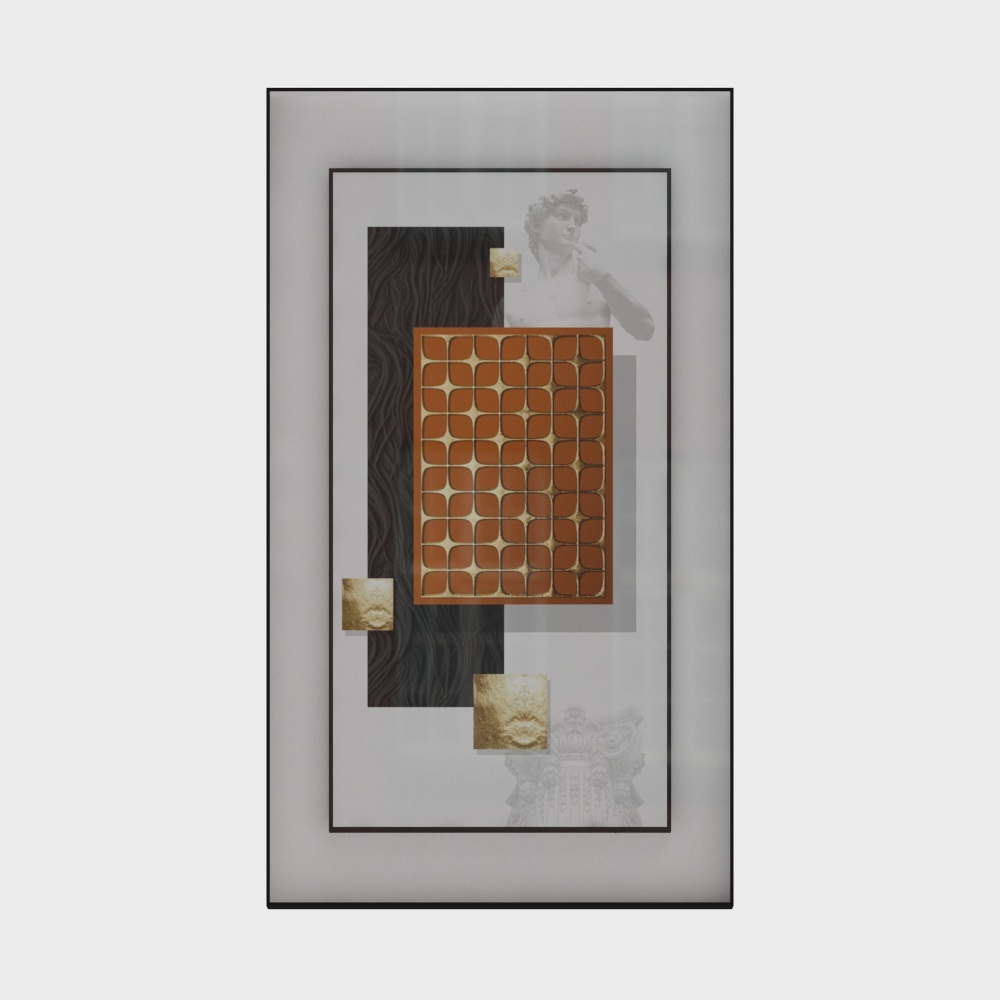 简上-轻奢风-玄关装饰画-SK-119