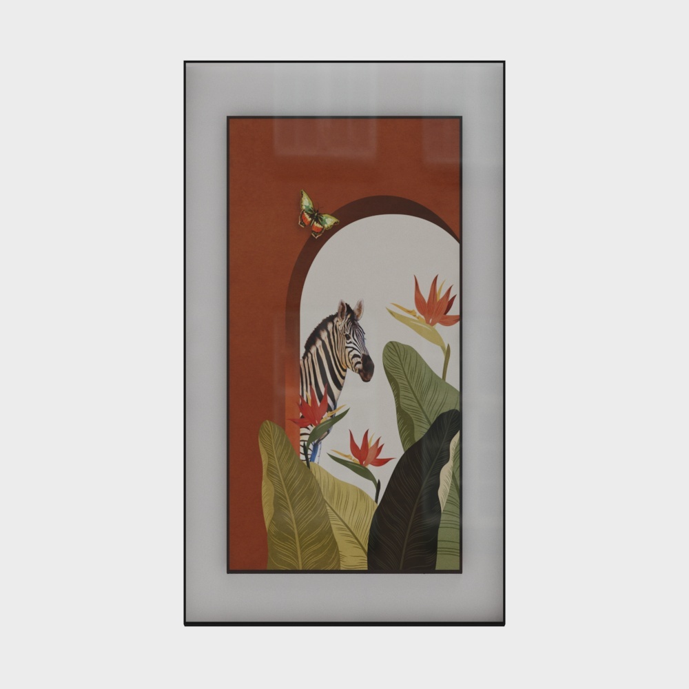 简上-轻奢风-玄关装饰画-SK-114