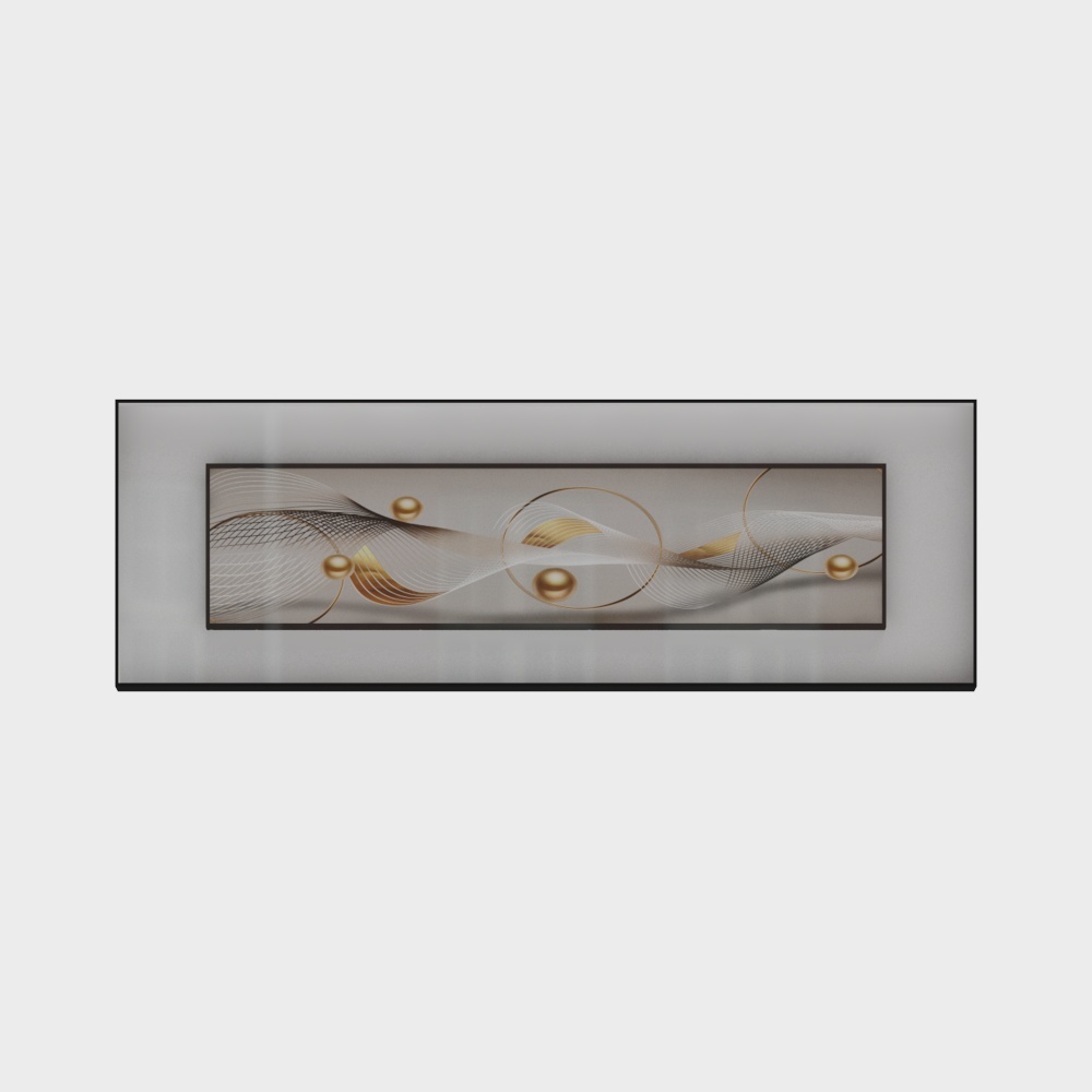 简上-轻奢风-卧室装饰画-SK-0533D模型