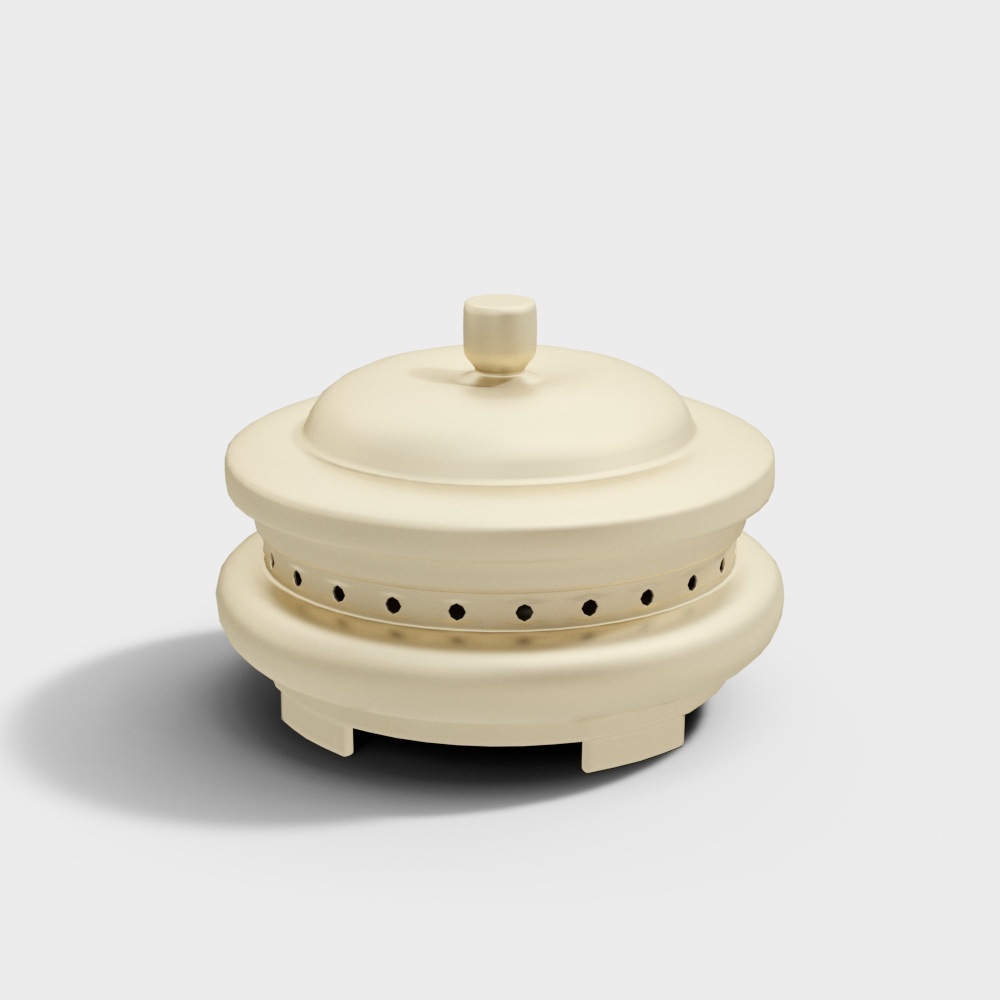 香炉13D模型
