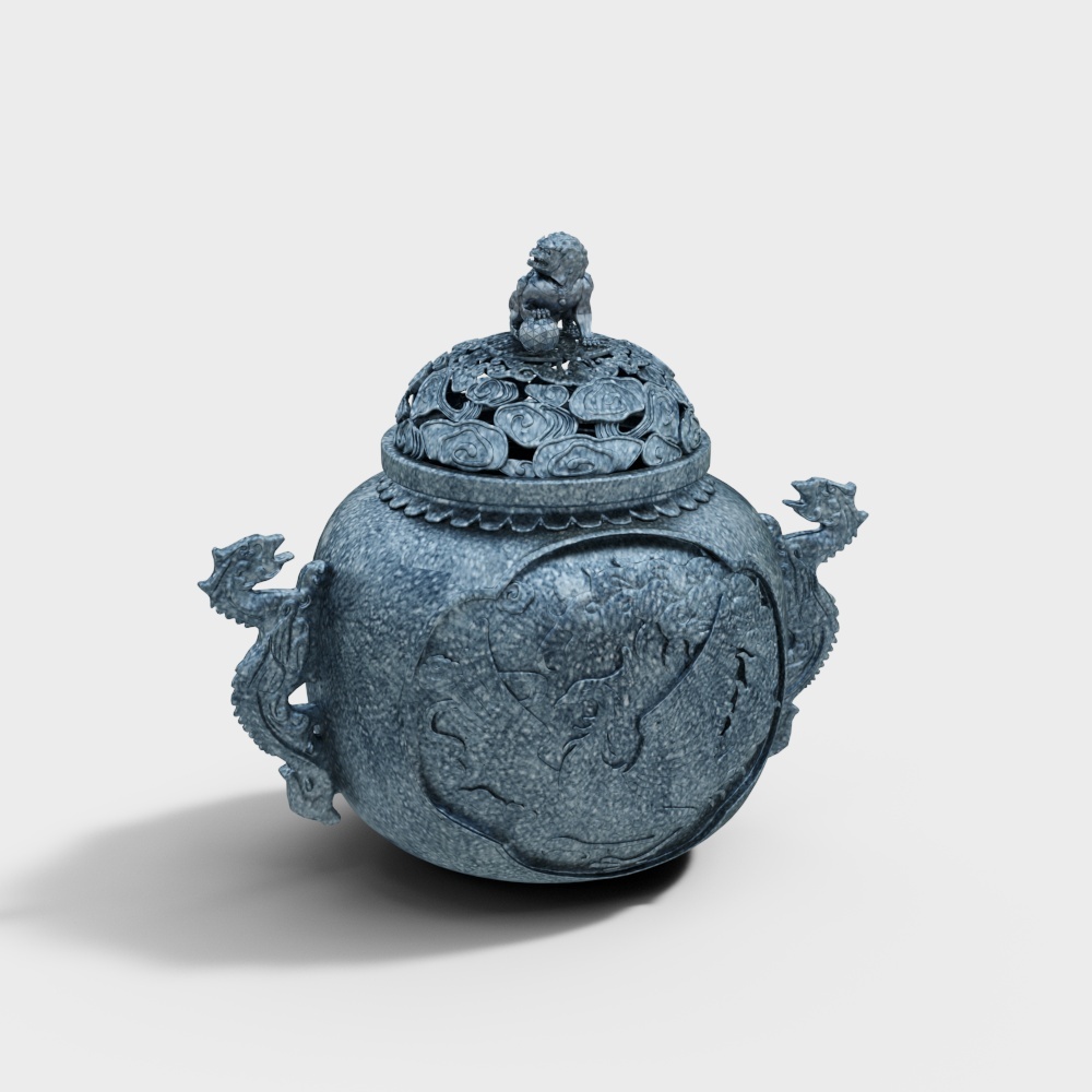 香炉3D模型