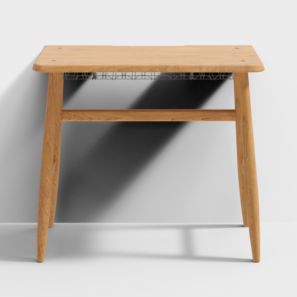 凡屋家具-巧克力书桌-900樱桃木款