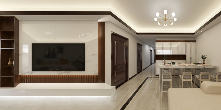 光山县彦彤装饰-公园春晓-装修设计方案