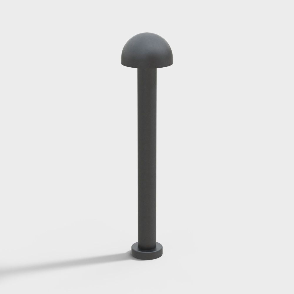 现代铁艺户外灯-蘑菇形路灯