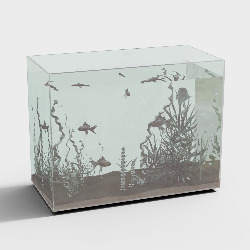 鱼缸3D模型