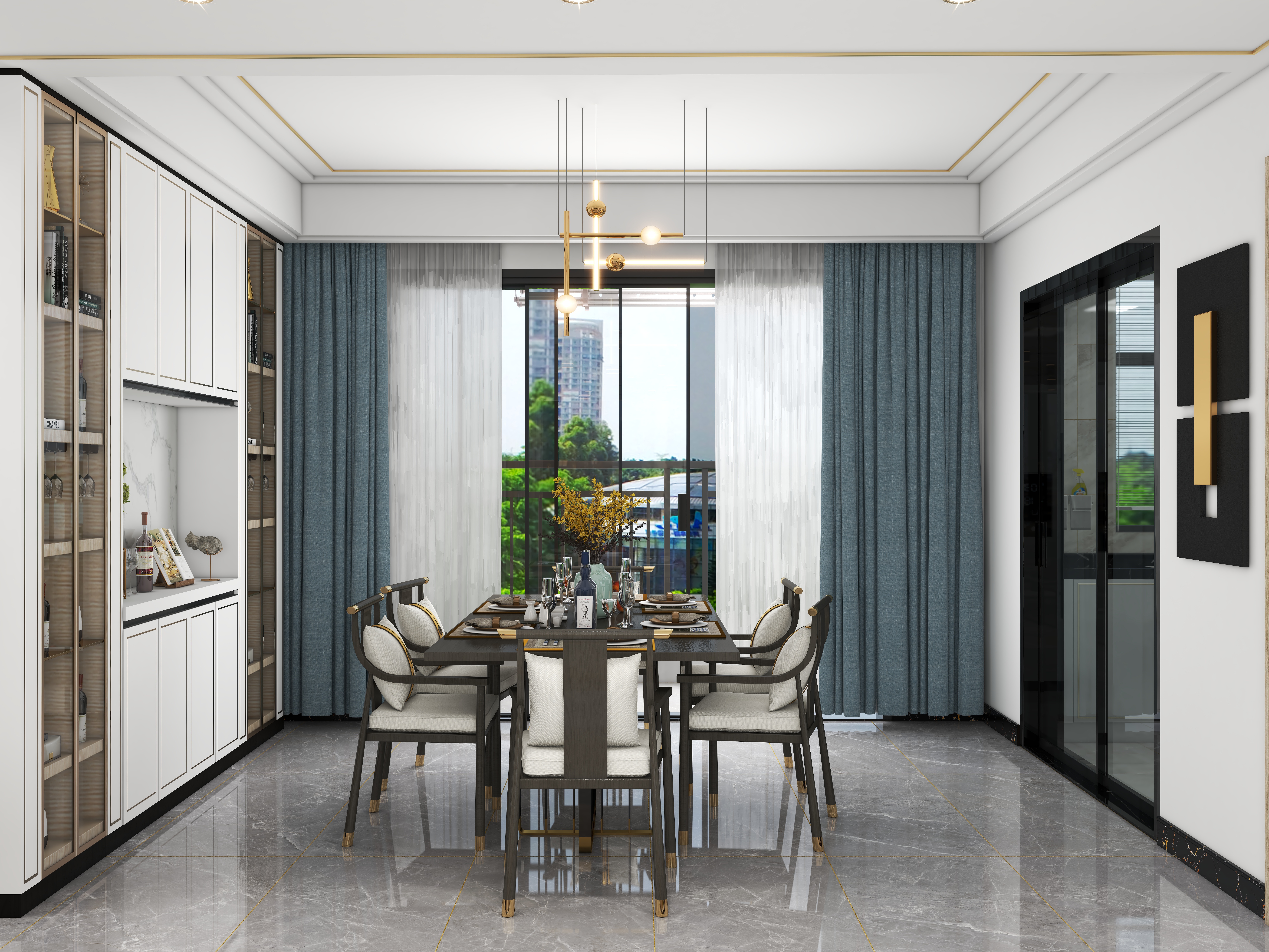 吴金彪-【不忘初心】143方现代轻奢-装修设计方案