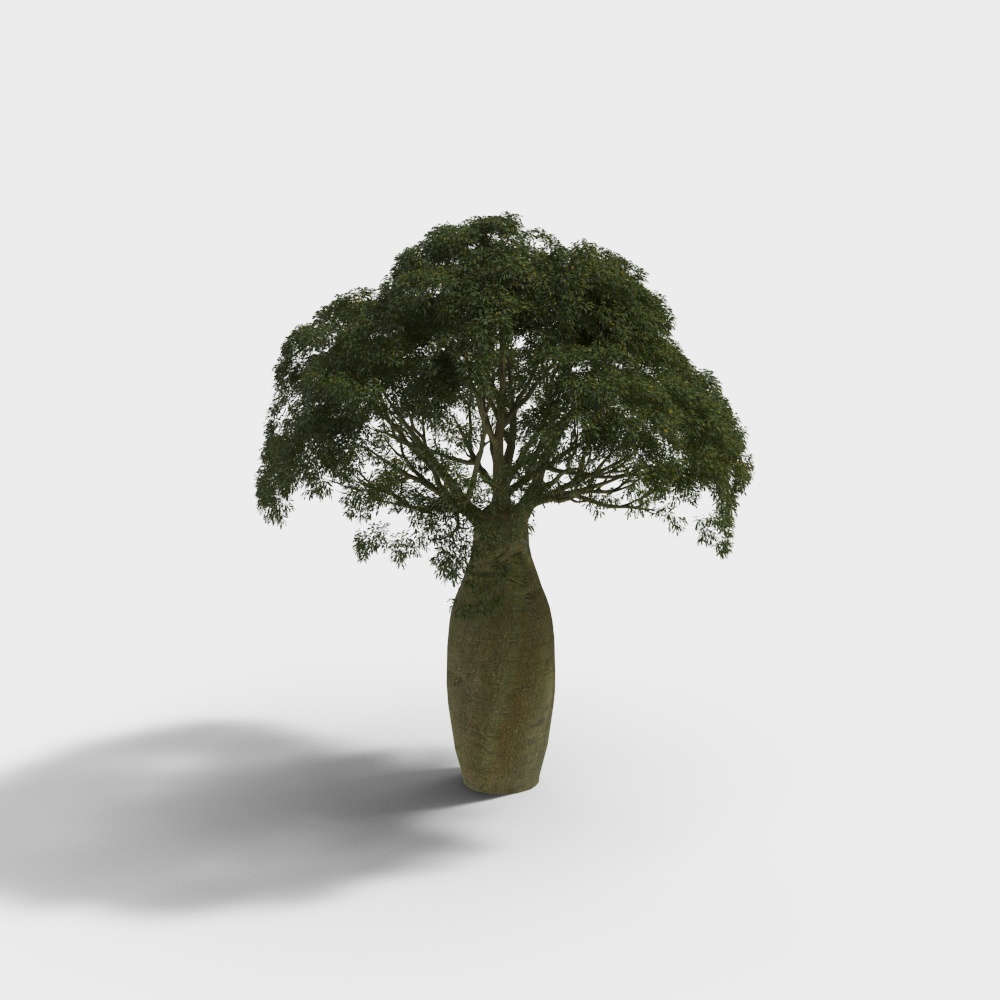 瓶子树23D模型
