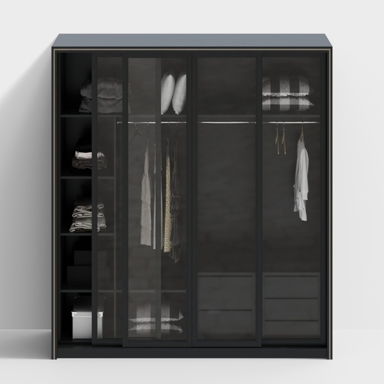 Modern Wardrobes,Black