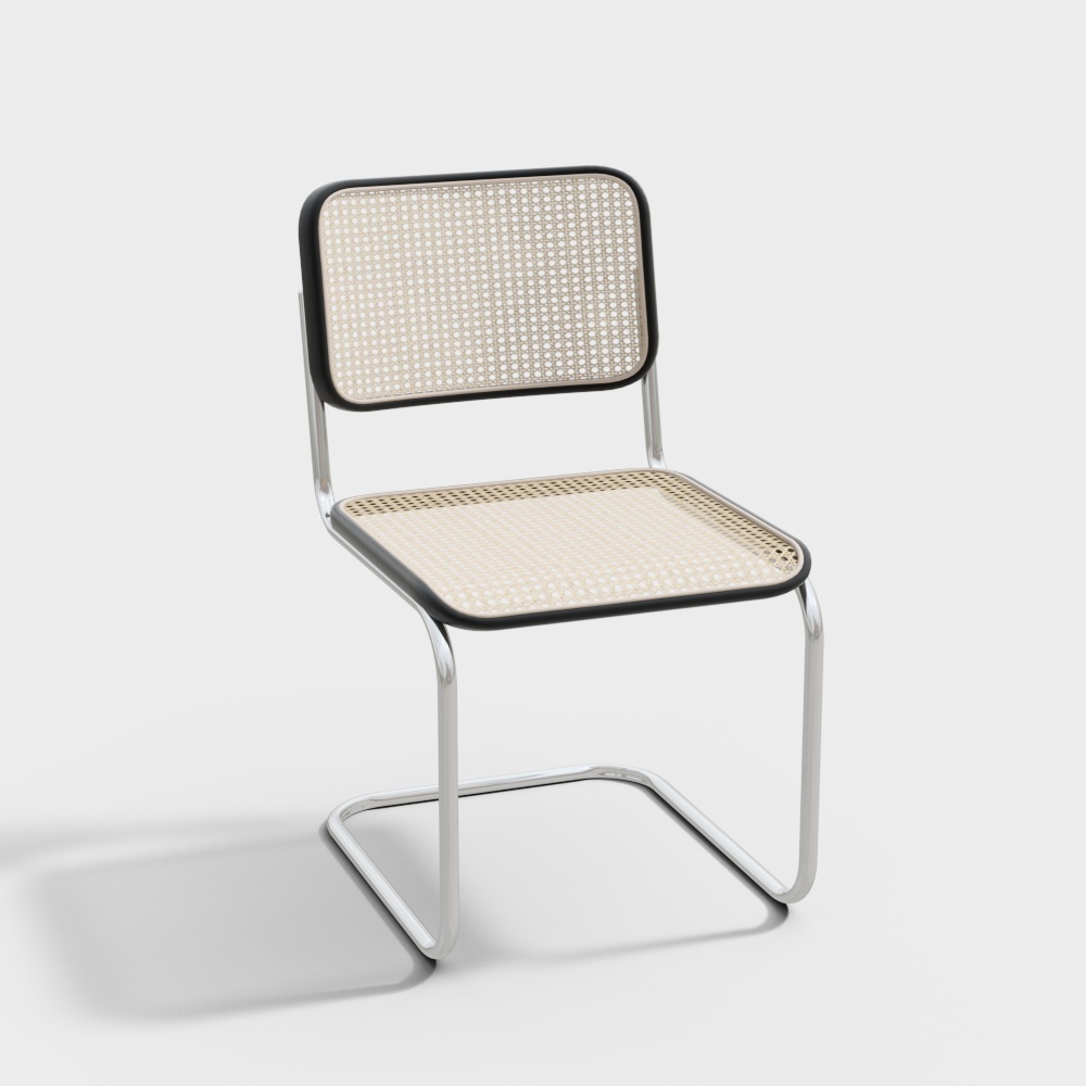 spHaus 现代单椅3D模型
