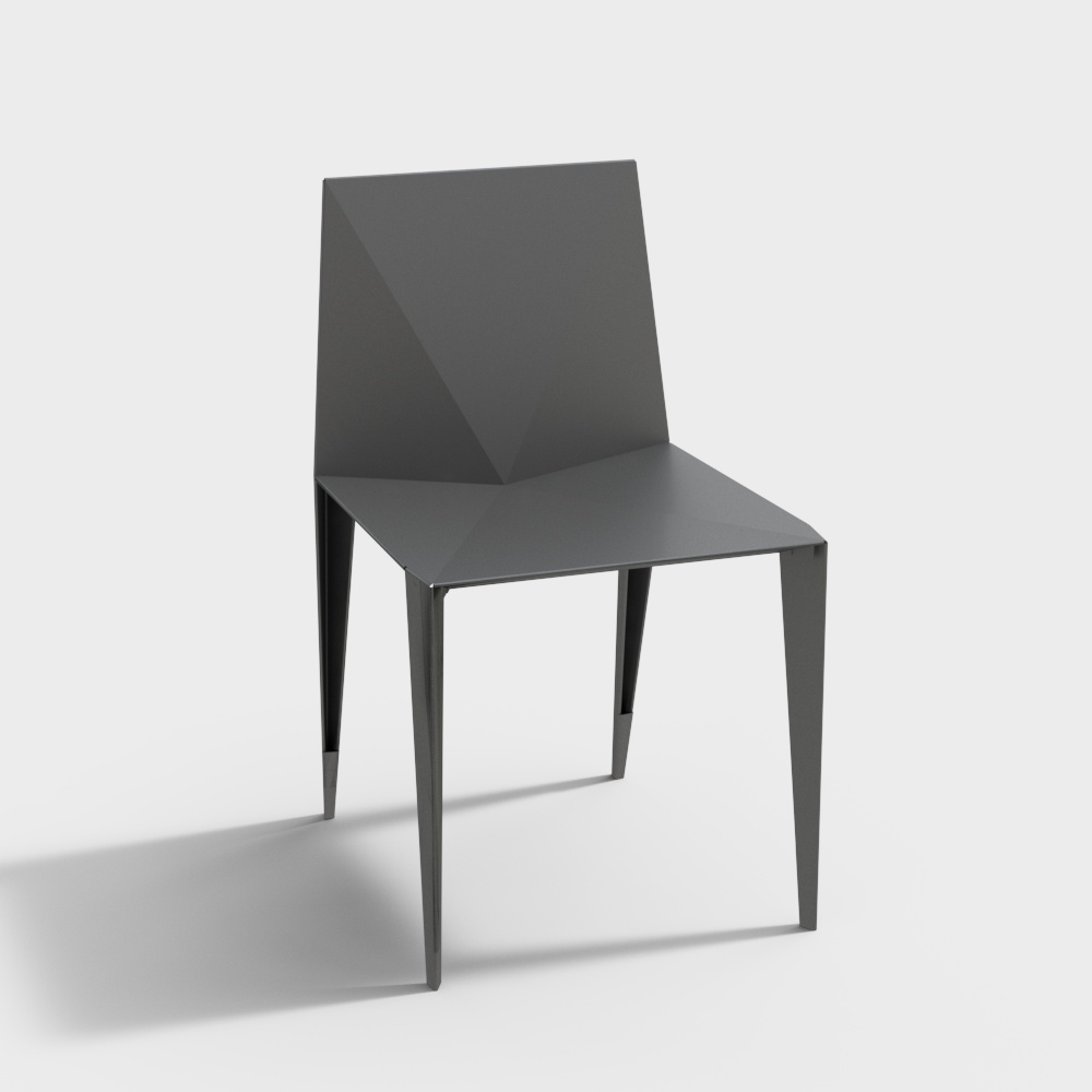 现代单椅-造型椅子3D模型