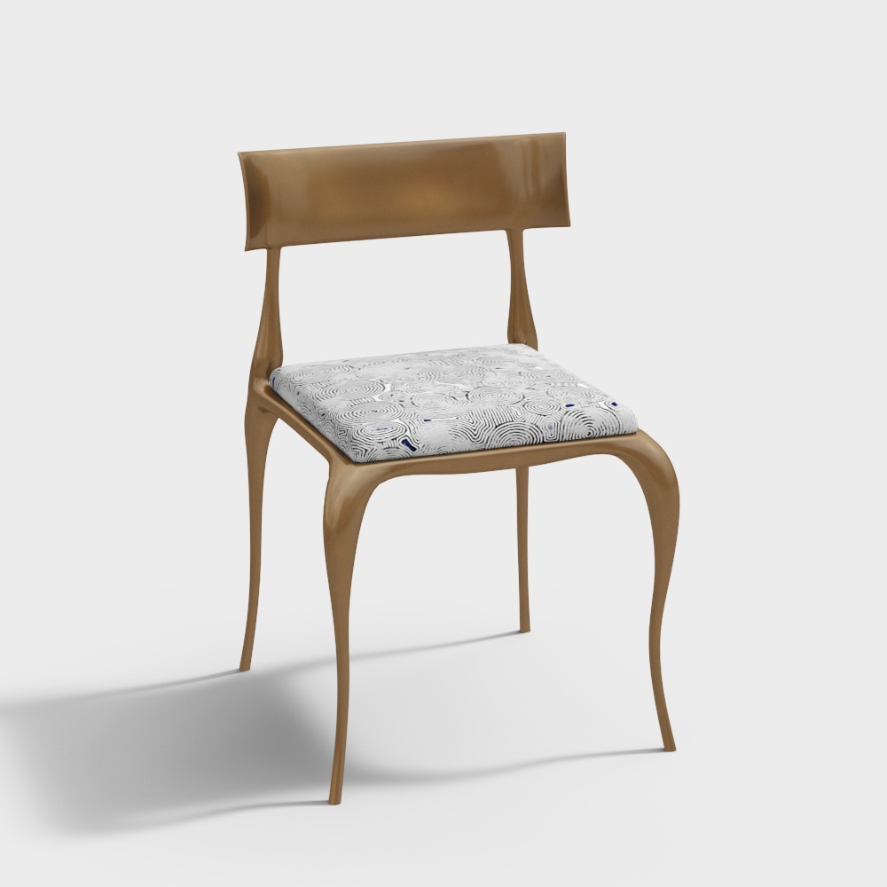 吴滨设计 现代单椅壁灯组合-椅子