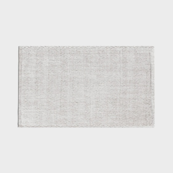 Scandinavian Bathroom pad,White