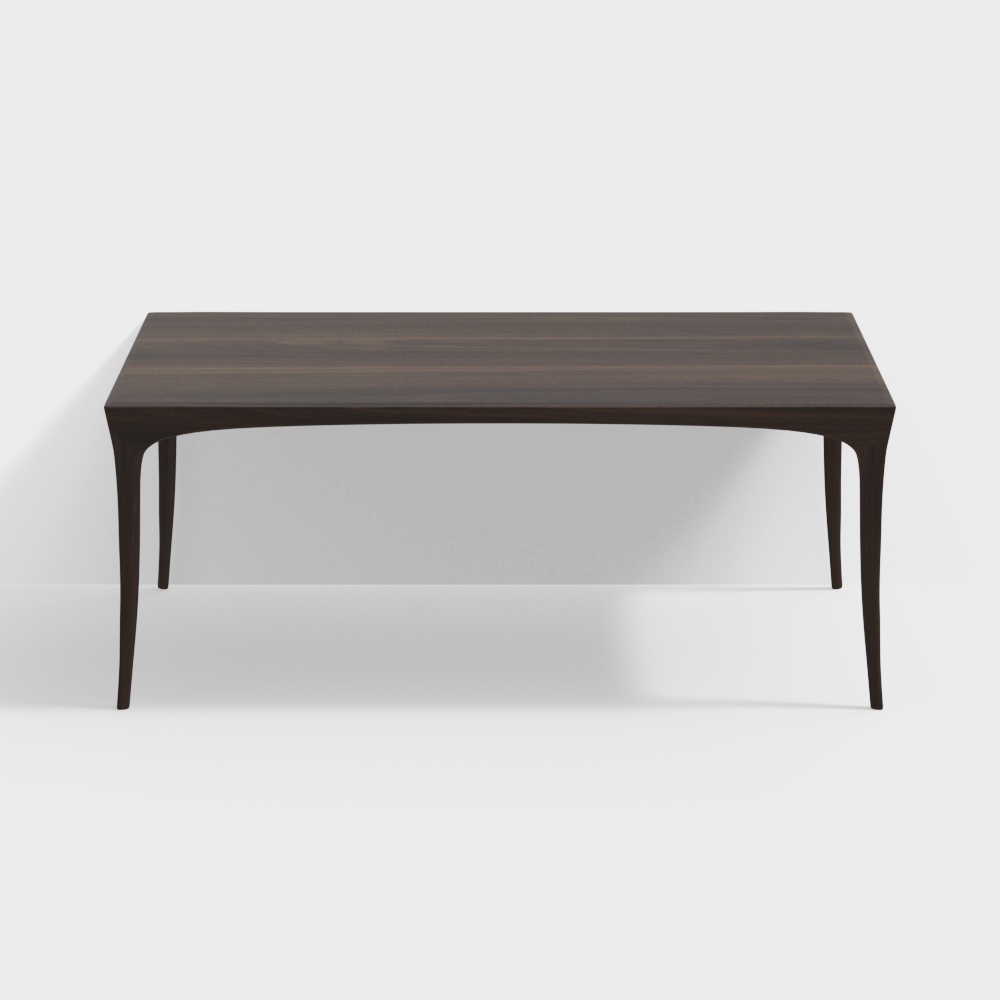现代木制长餐桌