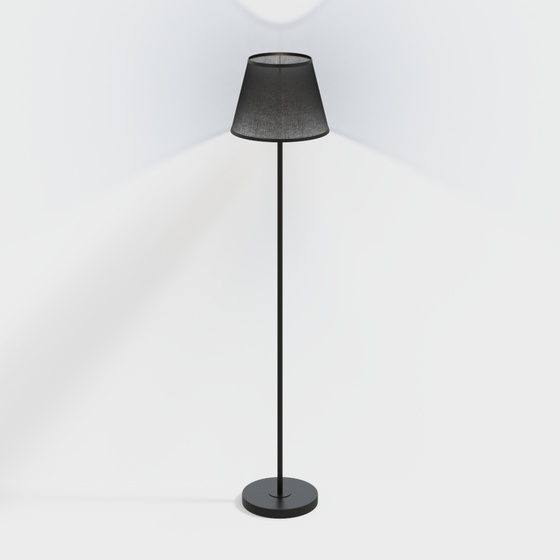 Farmhouse Transitional Modern Minimalist Floor Lamps,Black+White