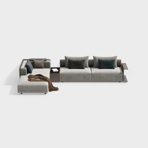 Modern Multi-Person Sofa