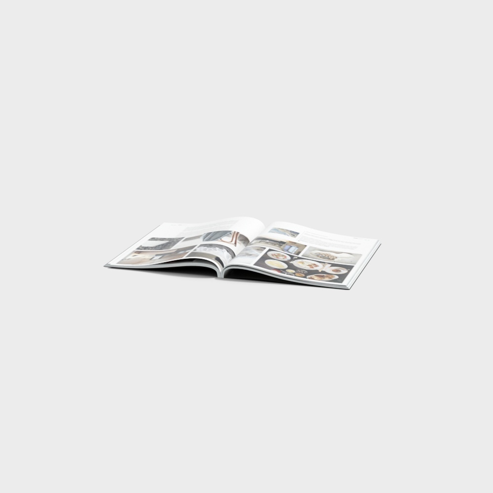摊开的书-OB3D模型
