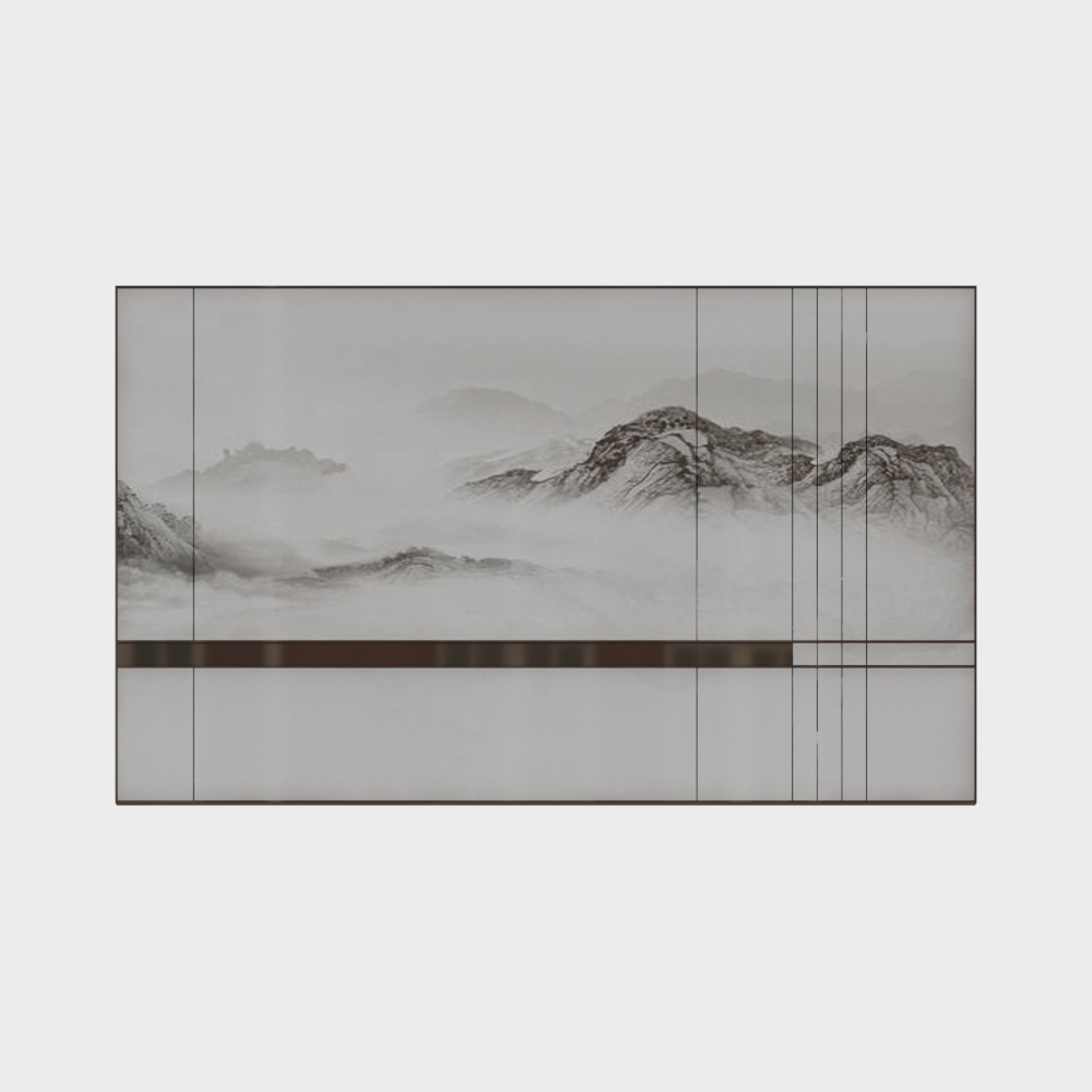 MasaSanty/玛萨圣帝-新中式卧室装饰画 【肆伍零壹】