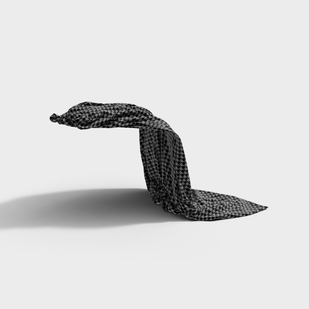 毯子23D模型