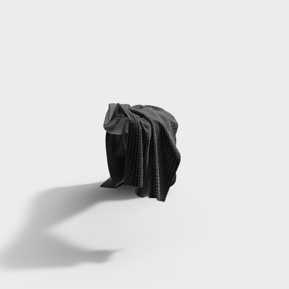 毛毯83D模型