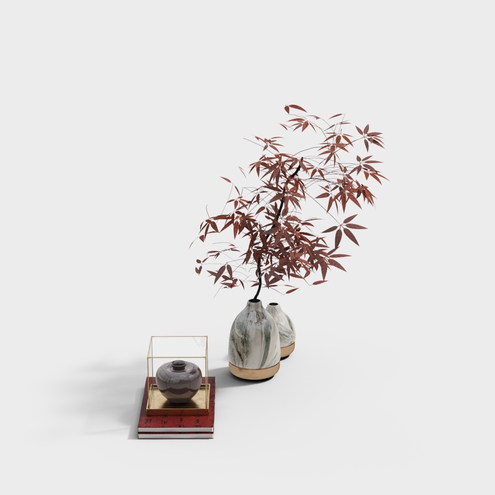 MasaSanty/玛萨圣帝-新中式轻奢客厅茶几饰品  【肆伍零壹】