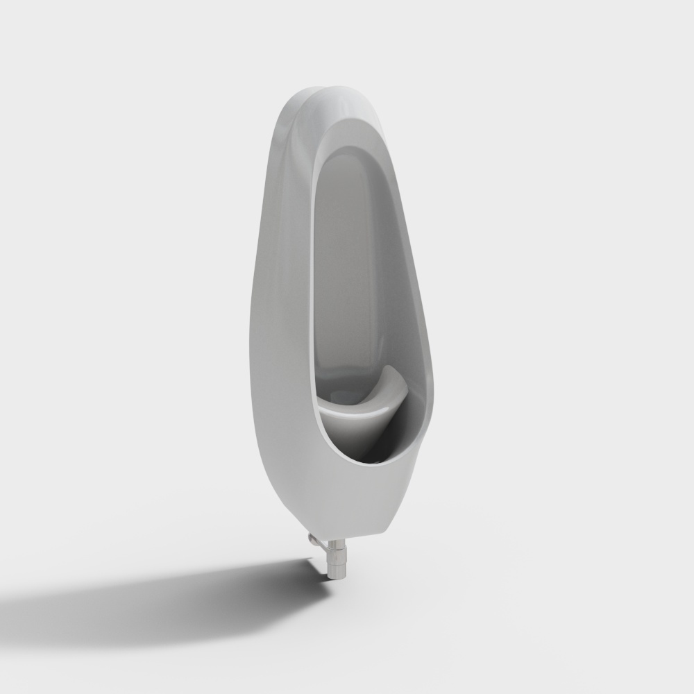 现代小便斗小便器3D模型