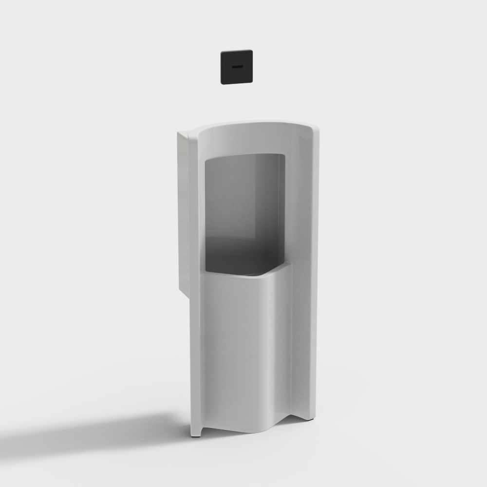 现代小便斗小便器3D模型