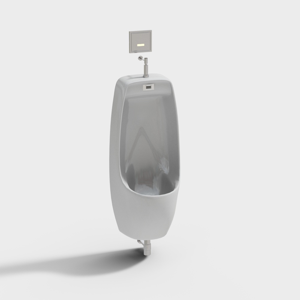 现代小便斗小便池3D模型