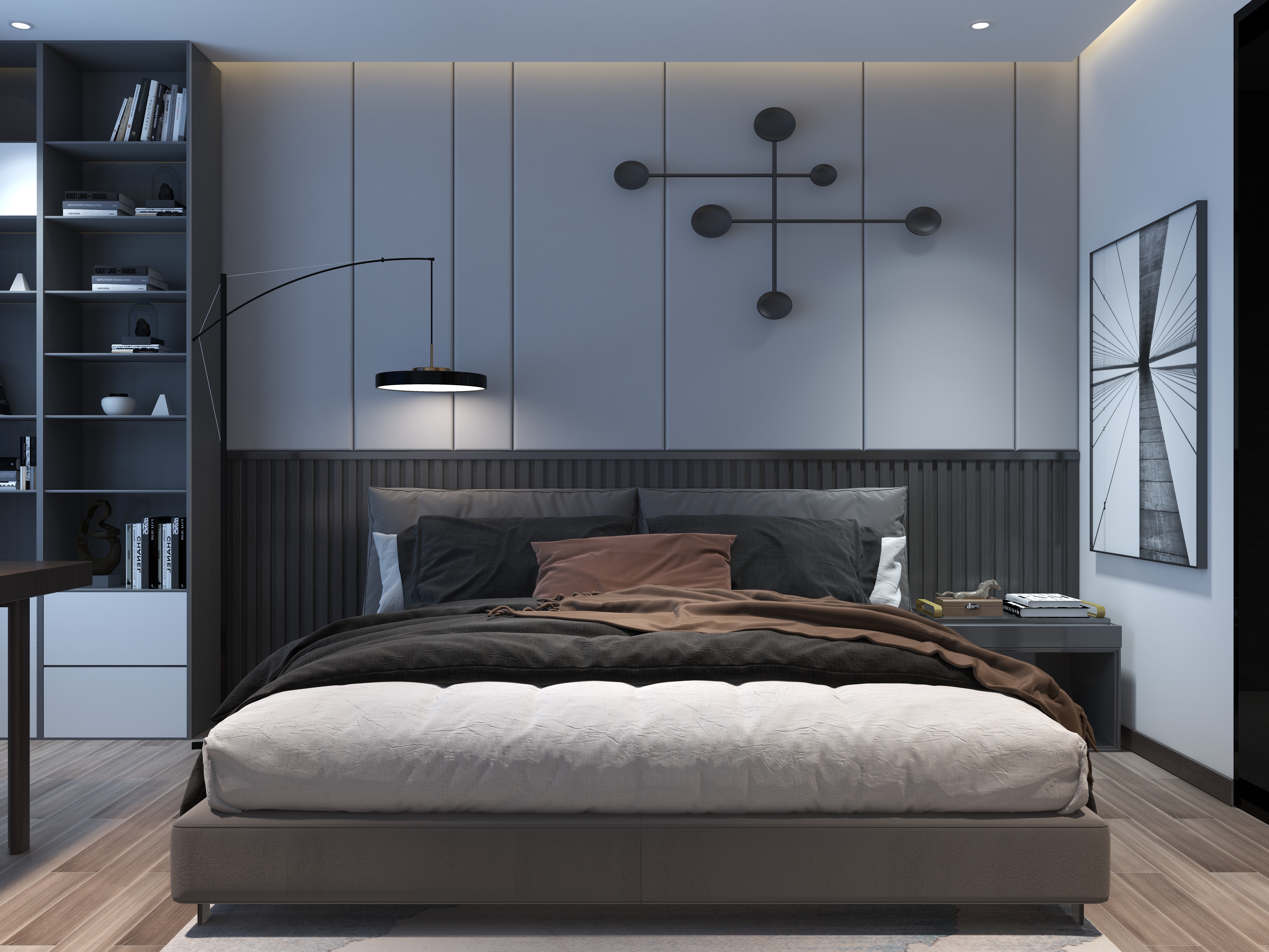 wenxue文雪-现代轻奢95平3居-装修设计方案